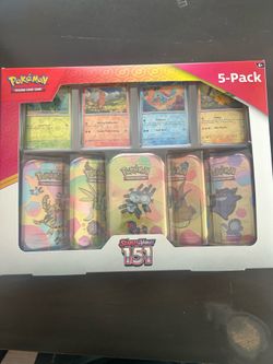 Pokemon 151 mini tins