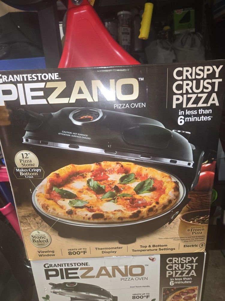 New Granitestone Piezano Countertop Pizza oven