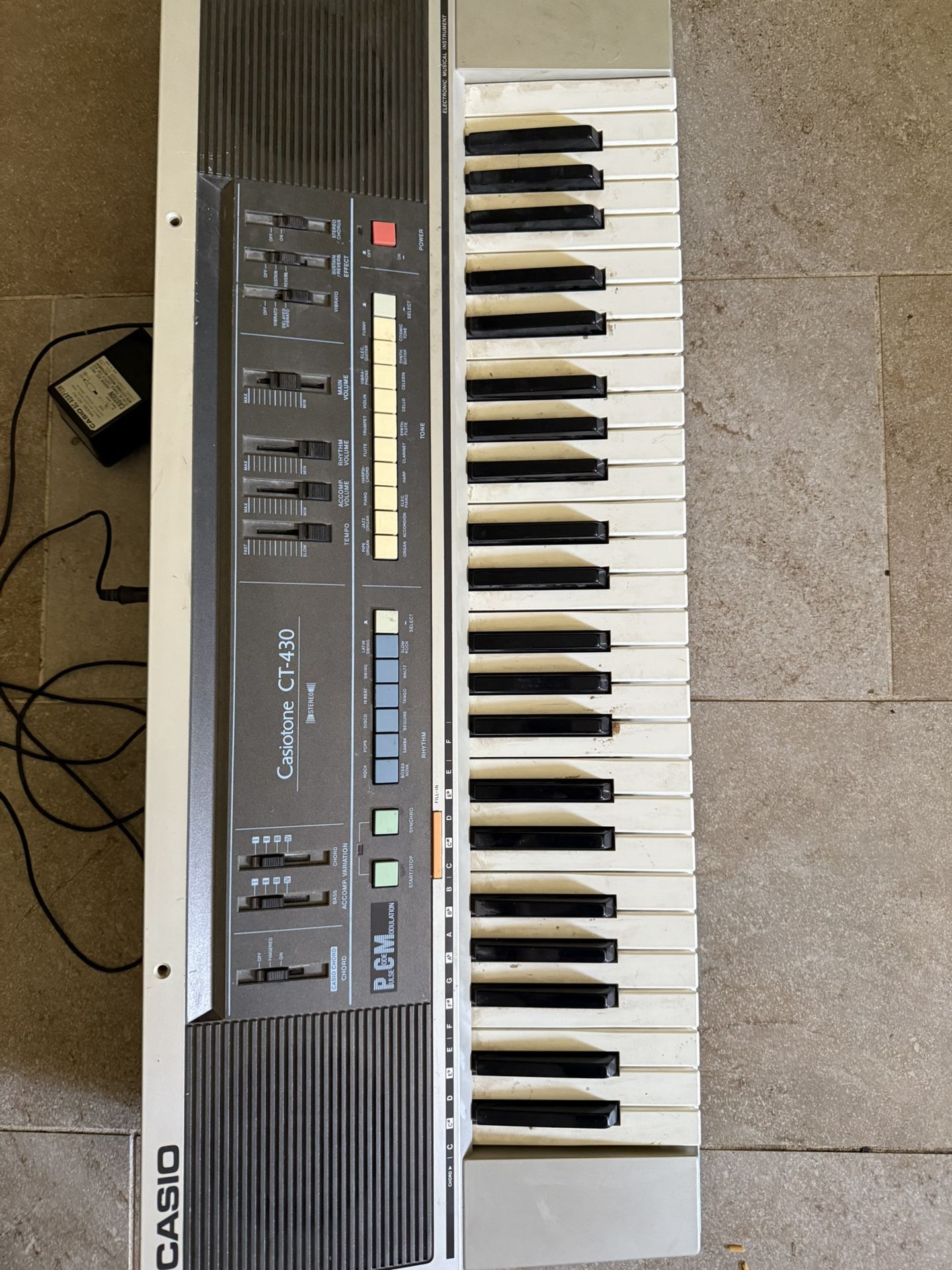Vintage Casio Casio CT-430 Rare Model
