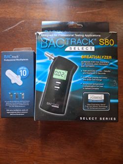 BACTrack S80 Select mobile breathalyzer unit. Open box. NEVER USED $75 OBO