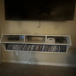 Floating Entertainment Center (DVDs Not Included) 