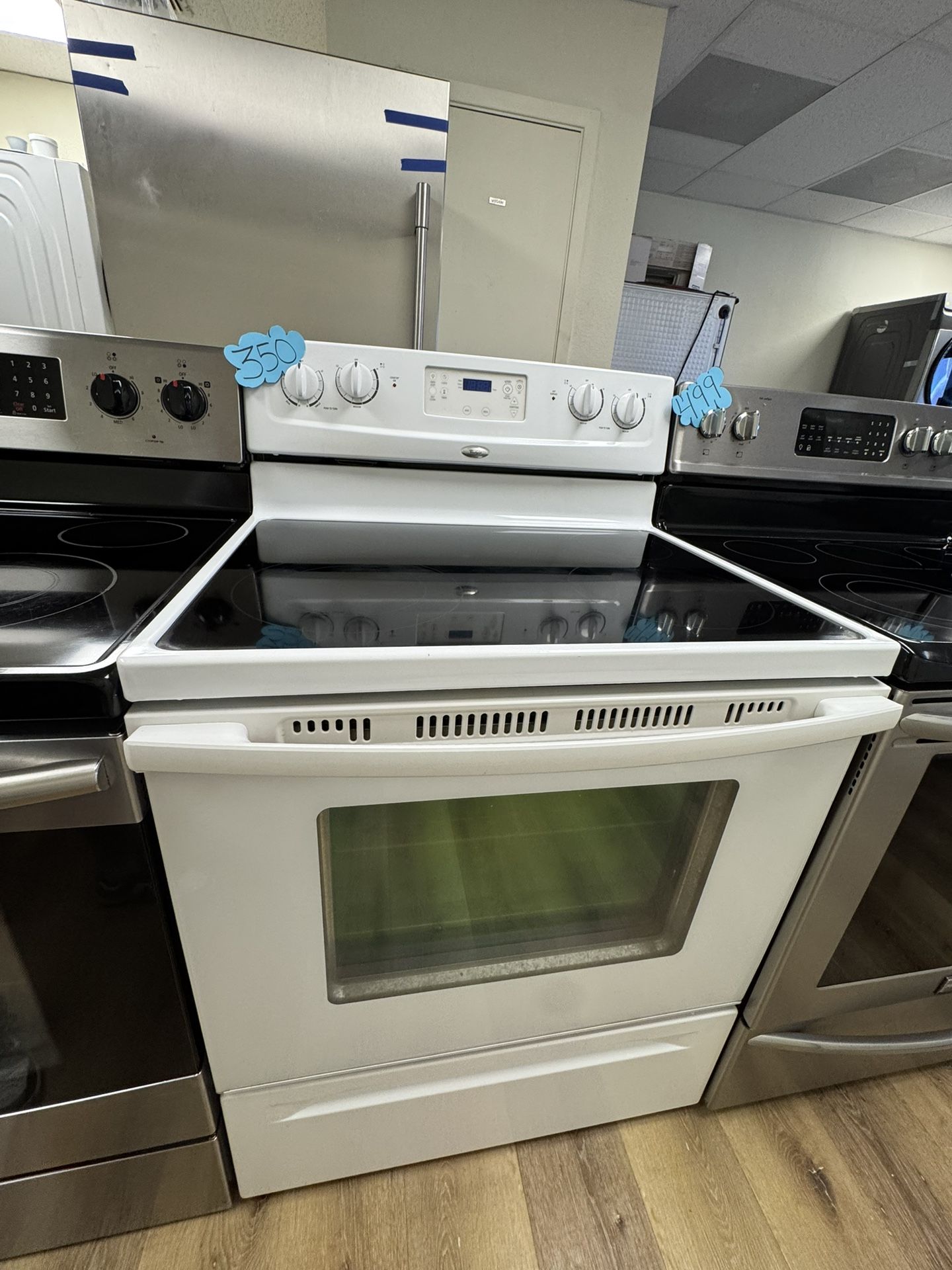 Electric Stove Glass Top