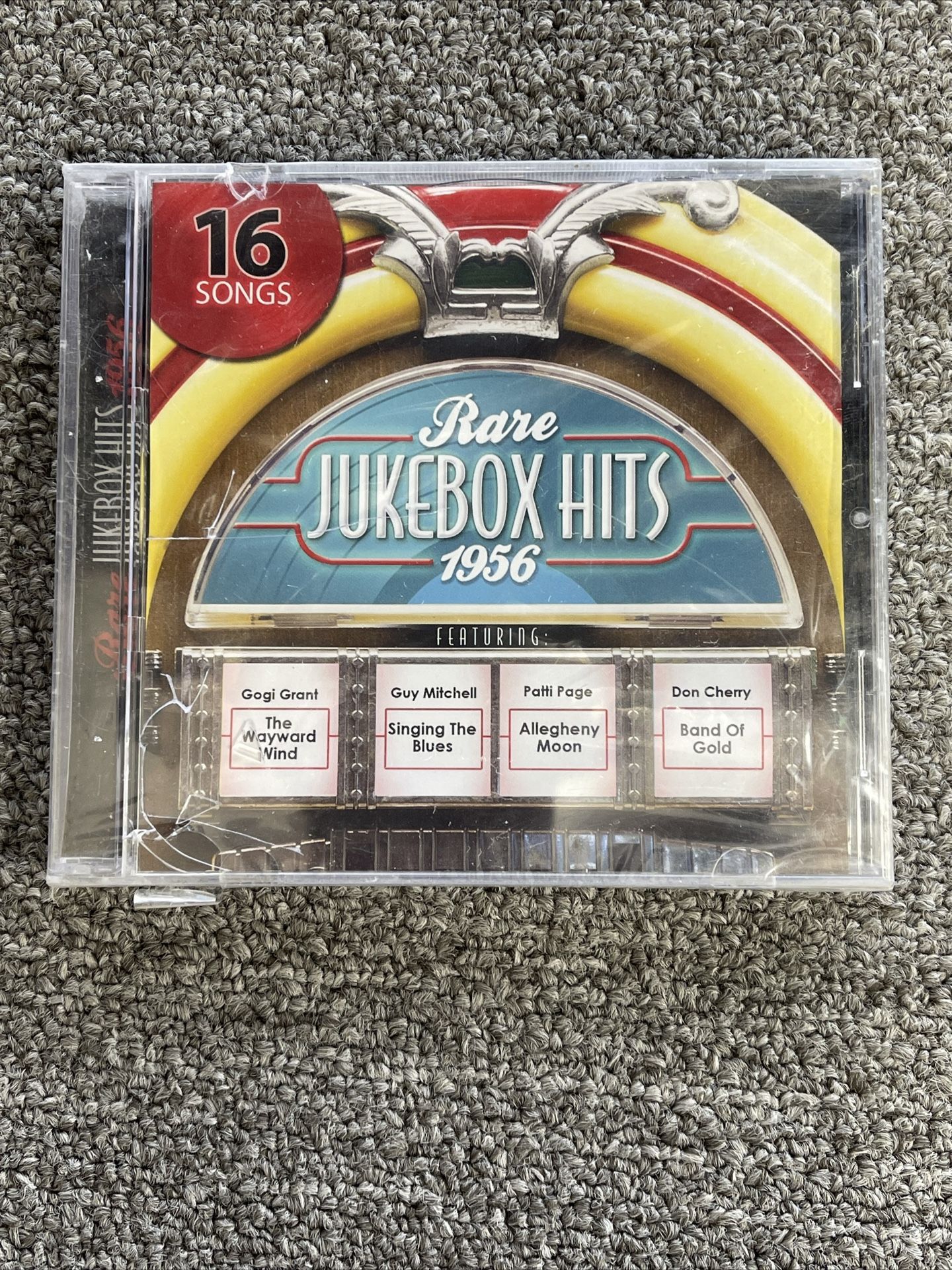New, Sealed Rare Jukebox Hits 1956 - Cracked Case