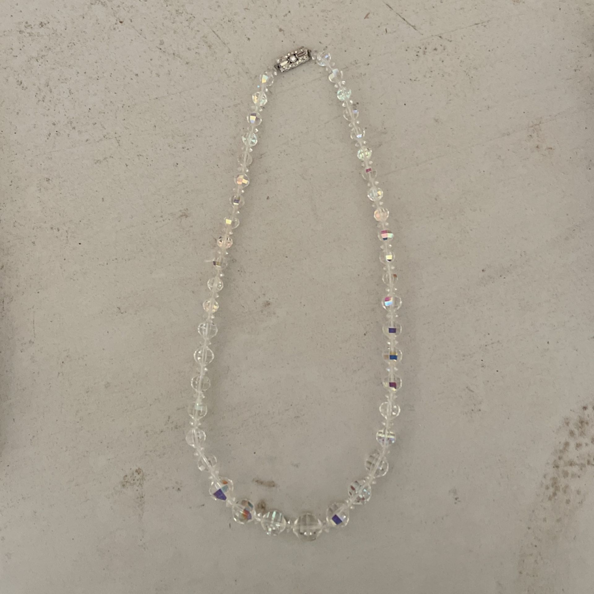Vintage Crystal Necklace