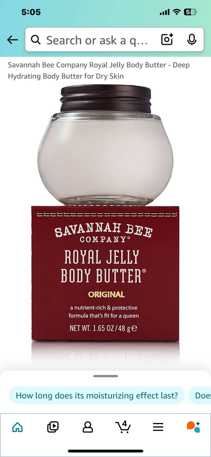 Savannah Bee Body Butter 