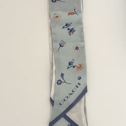 Coach Purse Handle Scarf / Twilly Ribbon