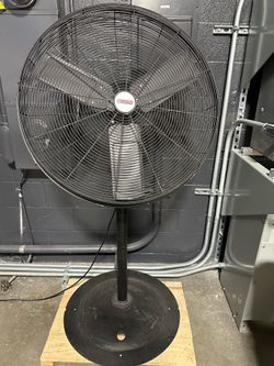 Rated Industrial Pedestal Fan central machinery fan 30pedestal high velocity shop fan