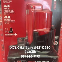 6.0 M12 Battery  only