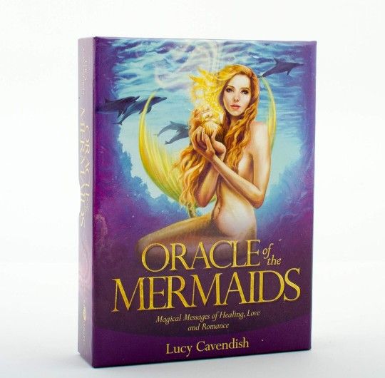 Oracle of the Mermaids 45-Card Deck With Guidebook by Lucy Cavendish Near Mint Condition. Product Type: This is an oracle card deck designed for divin