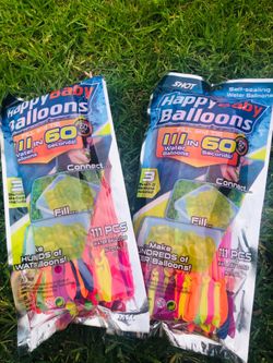 Instants Easy Fill Self-Sealing Water Balloons Bunch Style