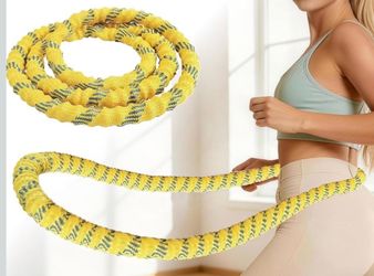 3 lbs Soft Spring Hula Hoop, Weighted Hoops for Adults