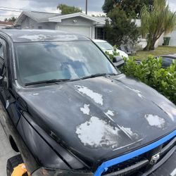 Vinyl Wrap For This Sun Damaged Truck Roof And Hood