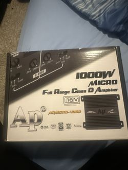 Audiopipe Micro Class d Amplifier