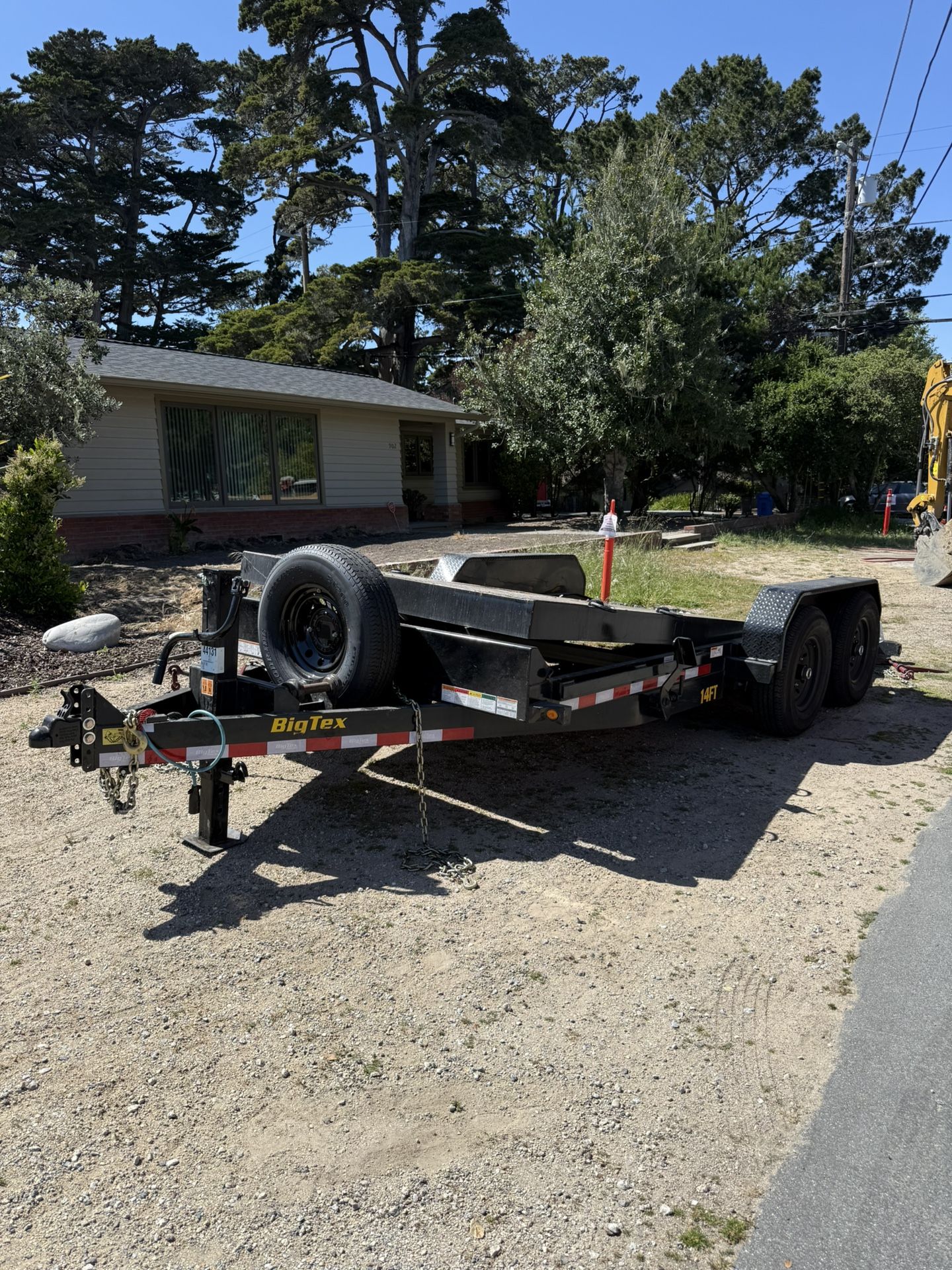 2024 Big Tex 14FT-18 Full Tilt Trailer - Like New Condition!