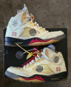 Jordan 5 Off-White SP 'Sail' Size 14M