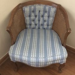 Vintage woven chair