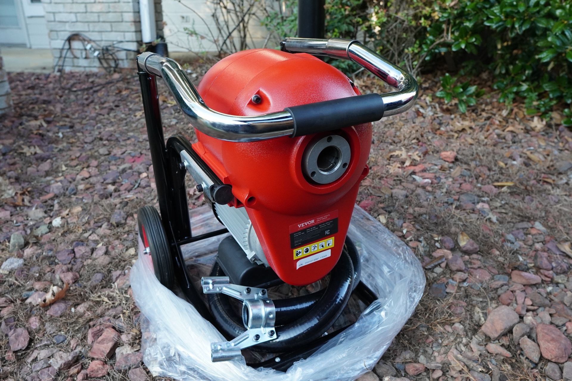 VEVOR 120ft x 6/5” Drain Cleaner Machine – 1100W Pro-Grade Sewer Snake