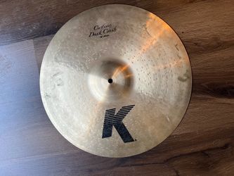 Zildjian K Custom 18” Dark Crash Cymbal