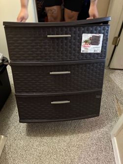 Plastic Dresser