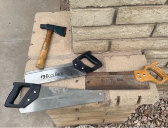 Hand Tools Bundle – Hand Saws & Hatchet