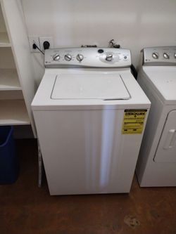 GE washer and dryer set used