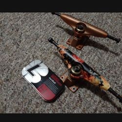 Tensor standard skateboard trucks and Bearings
