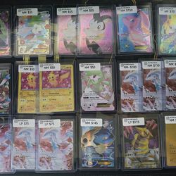 Pokemon Radiant Collection XY Black and White full arts