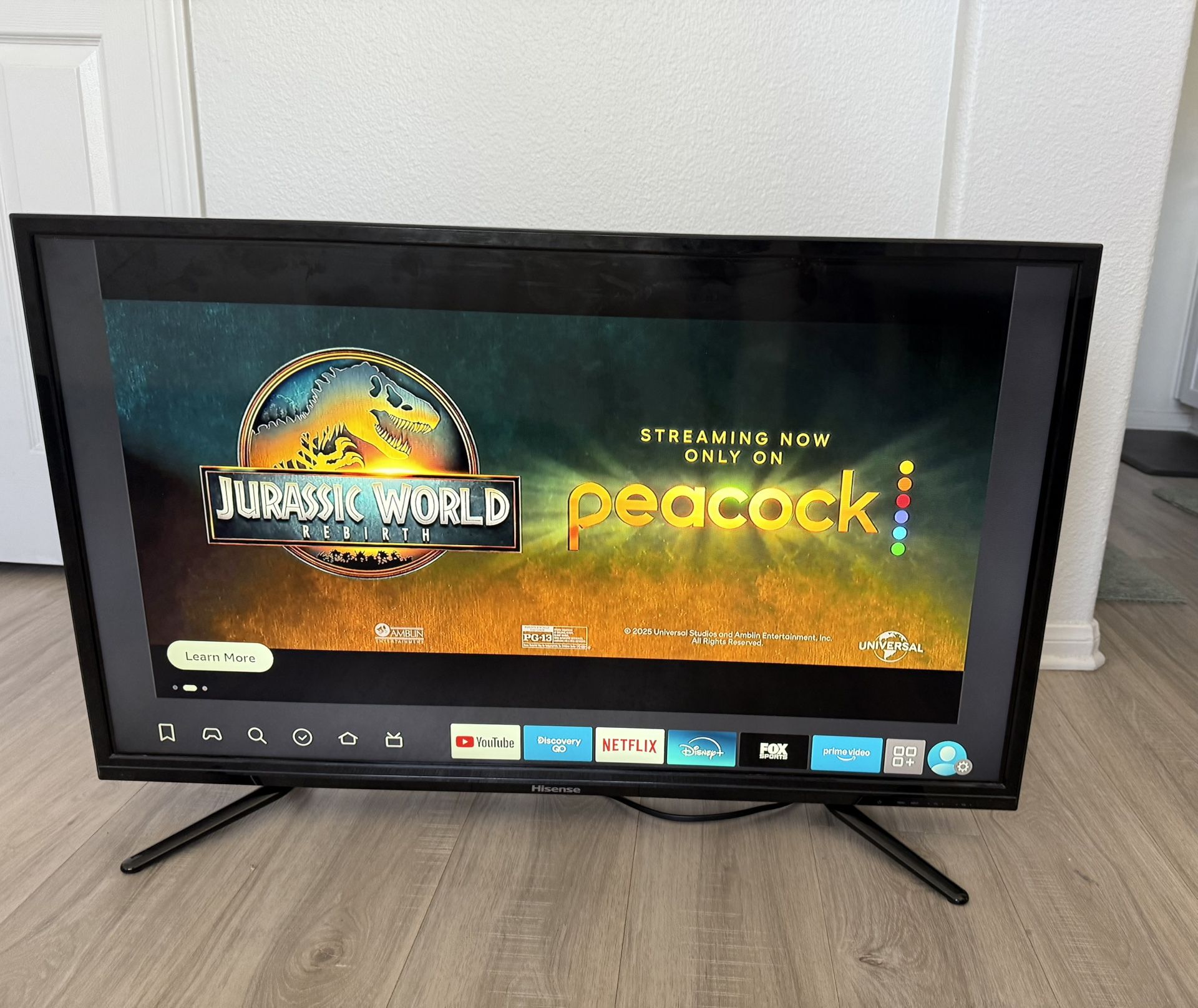 40” Hisense TV (not Smart Tv) Needs Remote