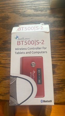 Wireless controller for tablets and computers