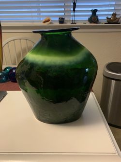 Pier 1 Imports Vase.  Very heavy. Glass 