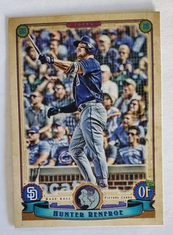 Hunter Renfroe 2019 Topps Gypsy Queen Logo Swap Variation San Diego Padres Tampa Bay Rays