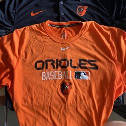 Orioles Baseball Nike Dry-fit Shirts