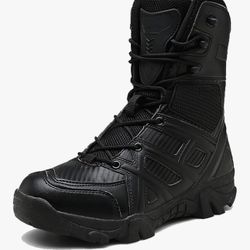 Men's Tactical Boots Waterproof Military Work Boots Desert Combat Army Combat Boots for Hiking Motor