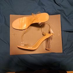 Hanna Transparent Heeled Sandal 
