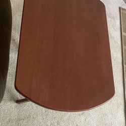 Table Tray Foldable Real Wood Solid