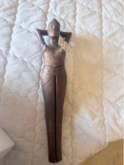 Hand Carved African Wooden Nutcracker Tribal Figure