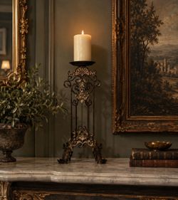 Vintage candle stand