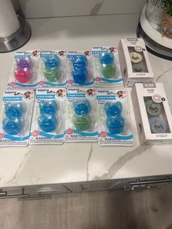 Babyking and BIBS Pacifiers ( baby shower new)