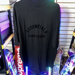 Fear Of God Essentials Tee Black