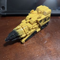 Transformers Energon Optimus Prime Super Leader Class Driller Yellow OP3 Drill