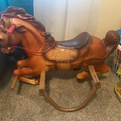 Antique Rocking Horse 