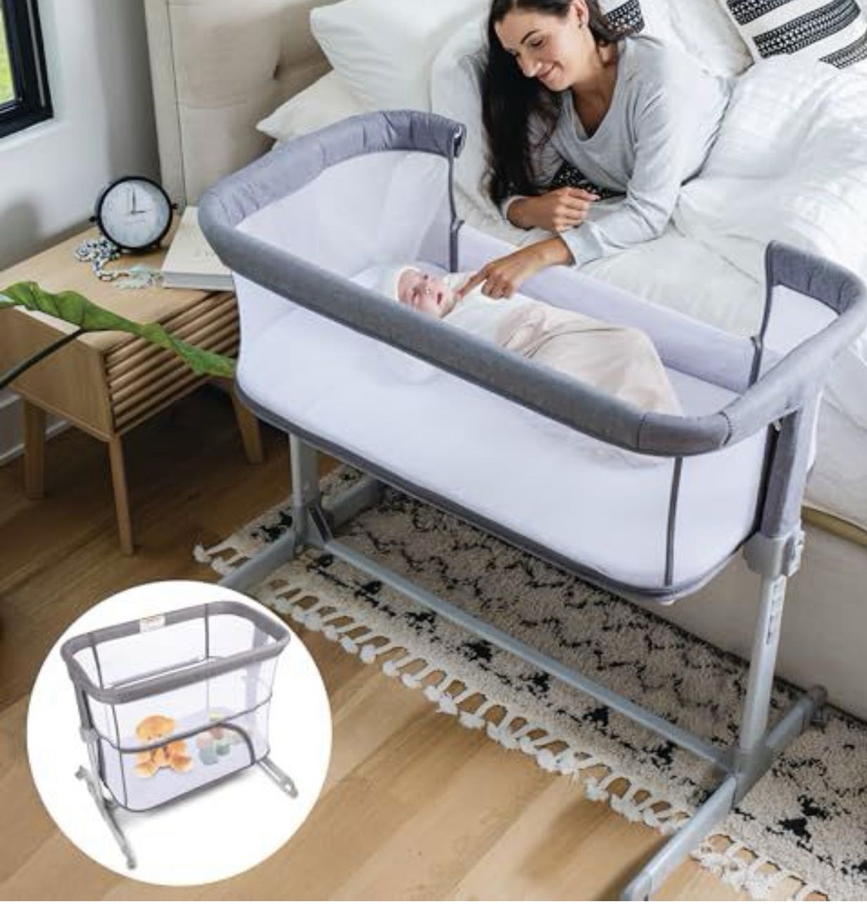 3 In 1 Baby Bassinet