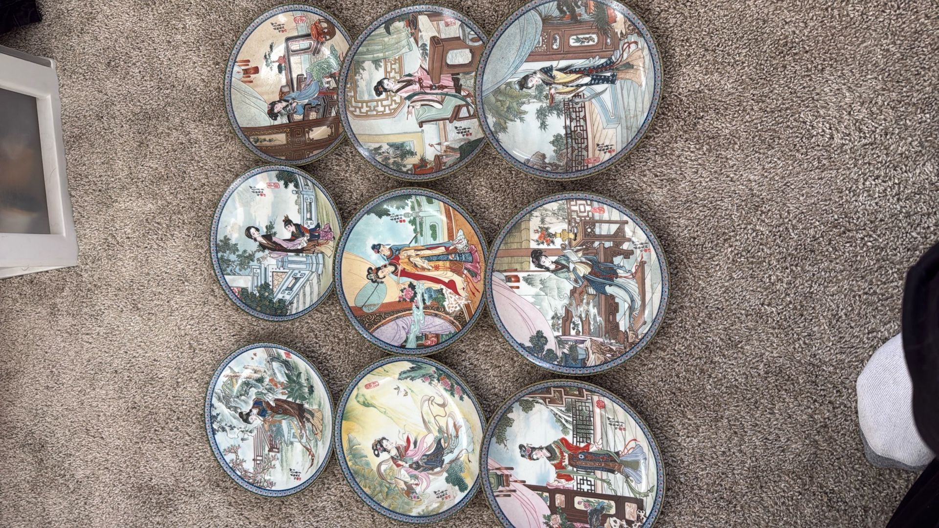 Authentic Decorative Japanese Plates From Late 70s- Early 90s
