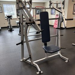 Hammer Strength Machine  Incline Press