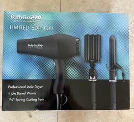 Babyliss Pro Ceramic NEW In Box. 3 Piece Set