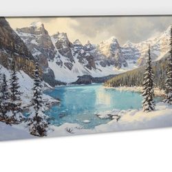 24x36 Winter Canvas Wall Art