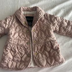 Toddler Mauve Pink Jacket 12m