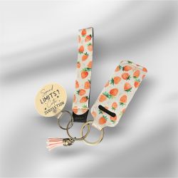 Strawberry Keychain Set