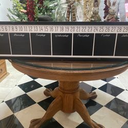 Hobby Lobby Long Chalkboard Wall Calendar 