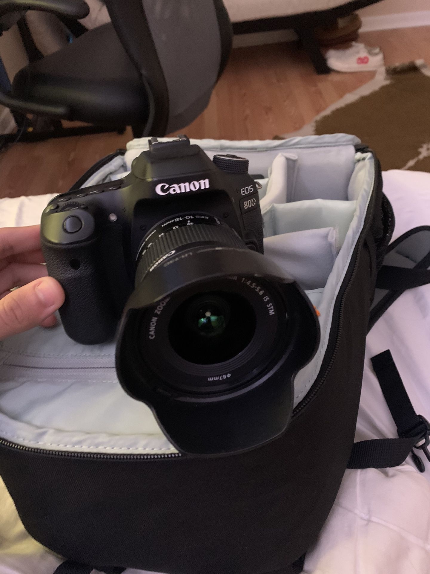 Canon 80D With Extra Lenses
